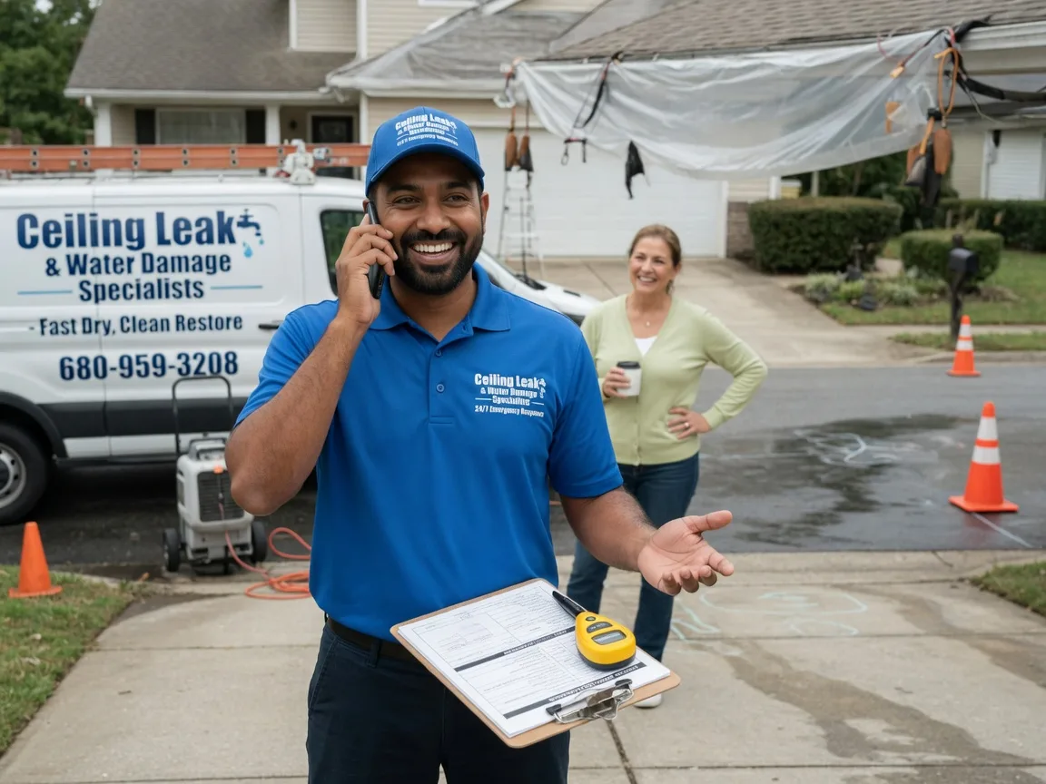 Ceiling Leak Cleanup Defiance, PA FAQs